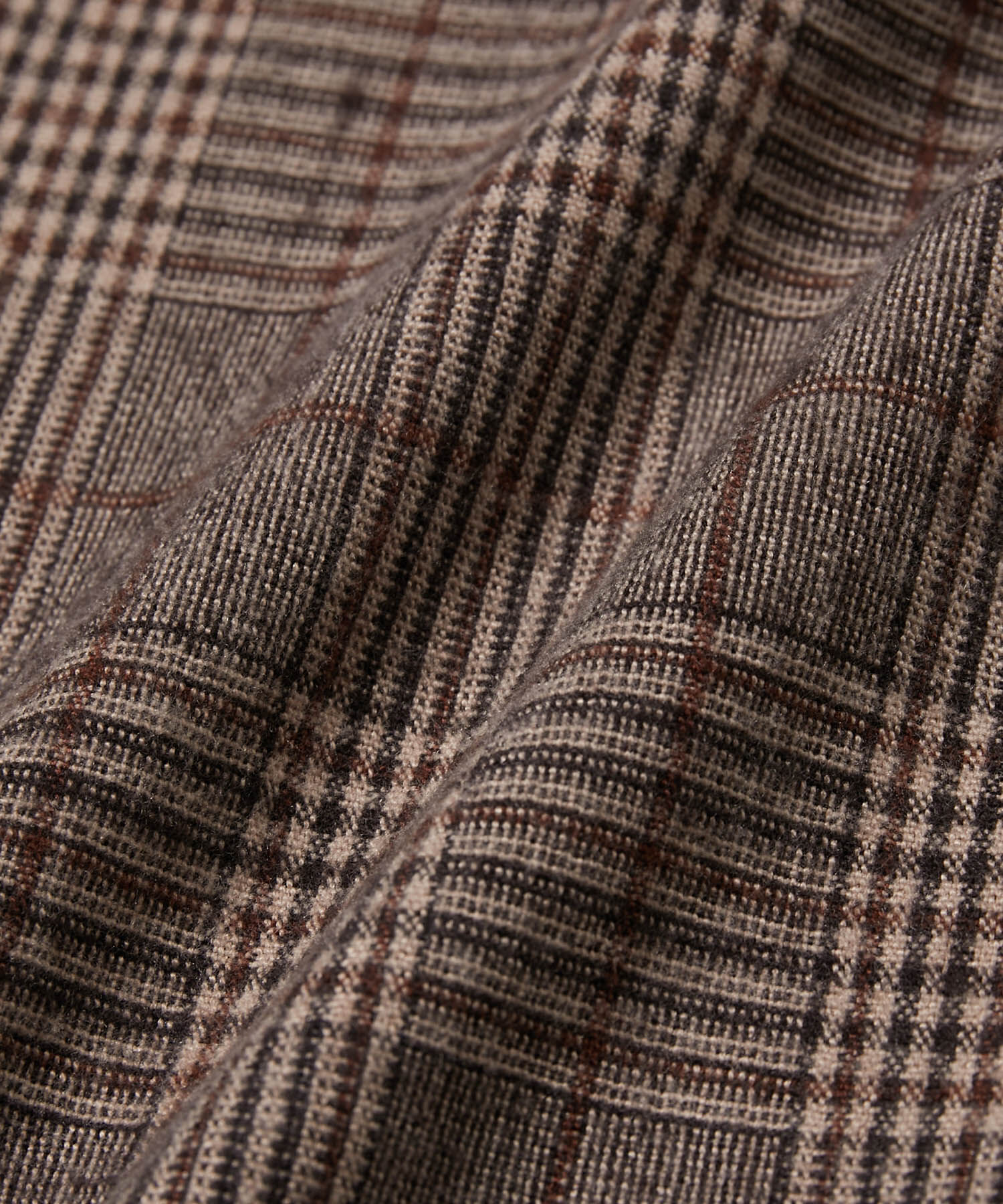 VIS「【洗える】くるみボタンチェックタイトスカート」|スカート|