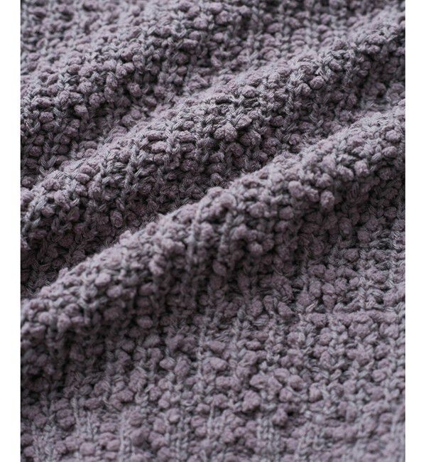 VIS「ユルネックポコポコヤーンニットプルオーバー」|ニット・セーター|