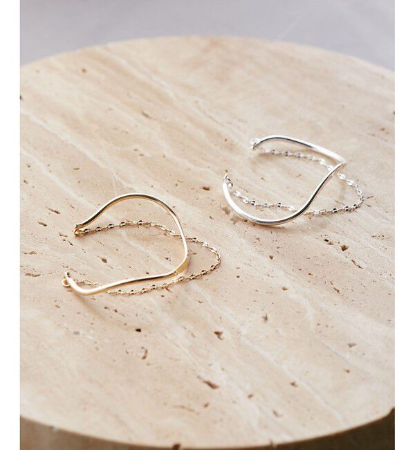 VIS「メタルチェーンバングル」|ブレスレット・バングル|ゴールド(90)