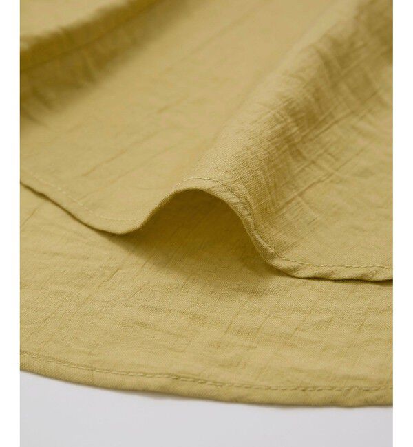 VIS「【WEB限定】ラッフルフリルフレンチスリーブブラウス」|シャツ・ブラウス|