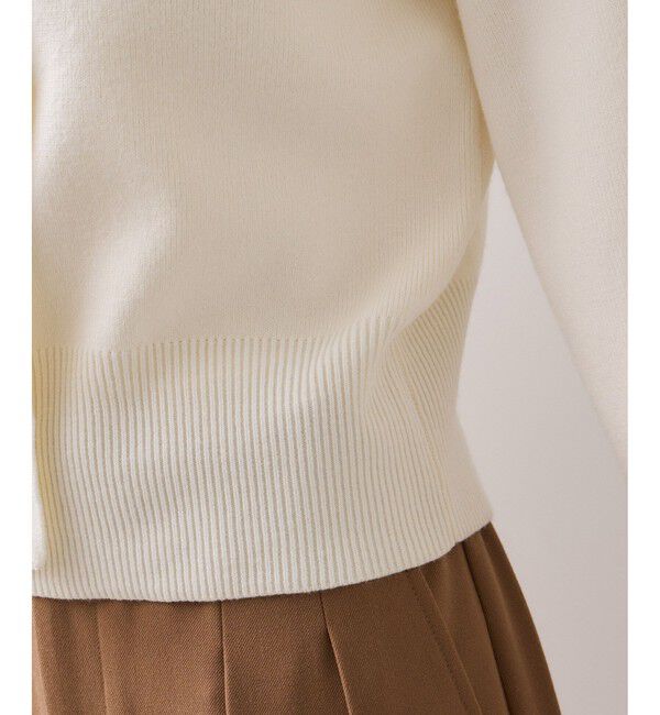 VIS「ニットリボン付きプルオーバー」|ニット・セーター|