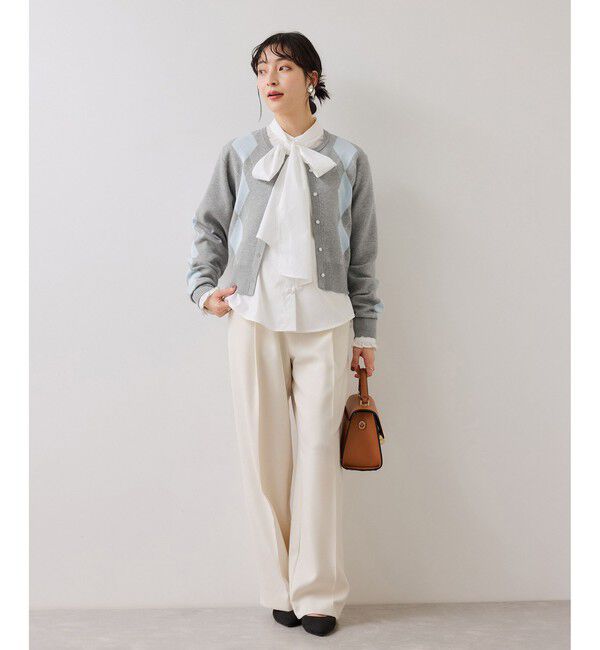 VIS「アーガイルカーディガン」|カーディガン|