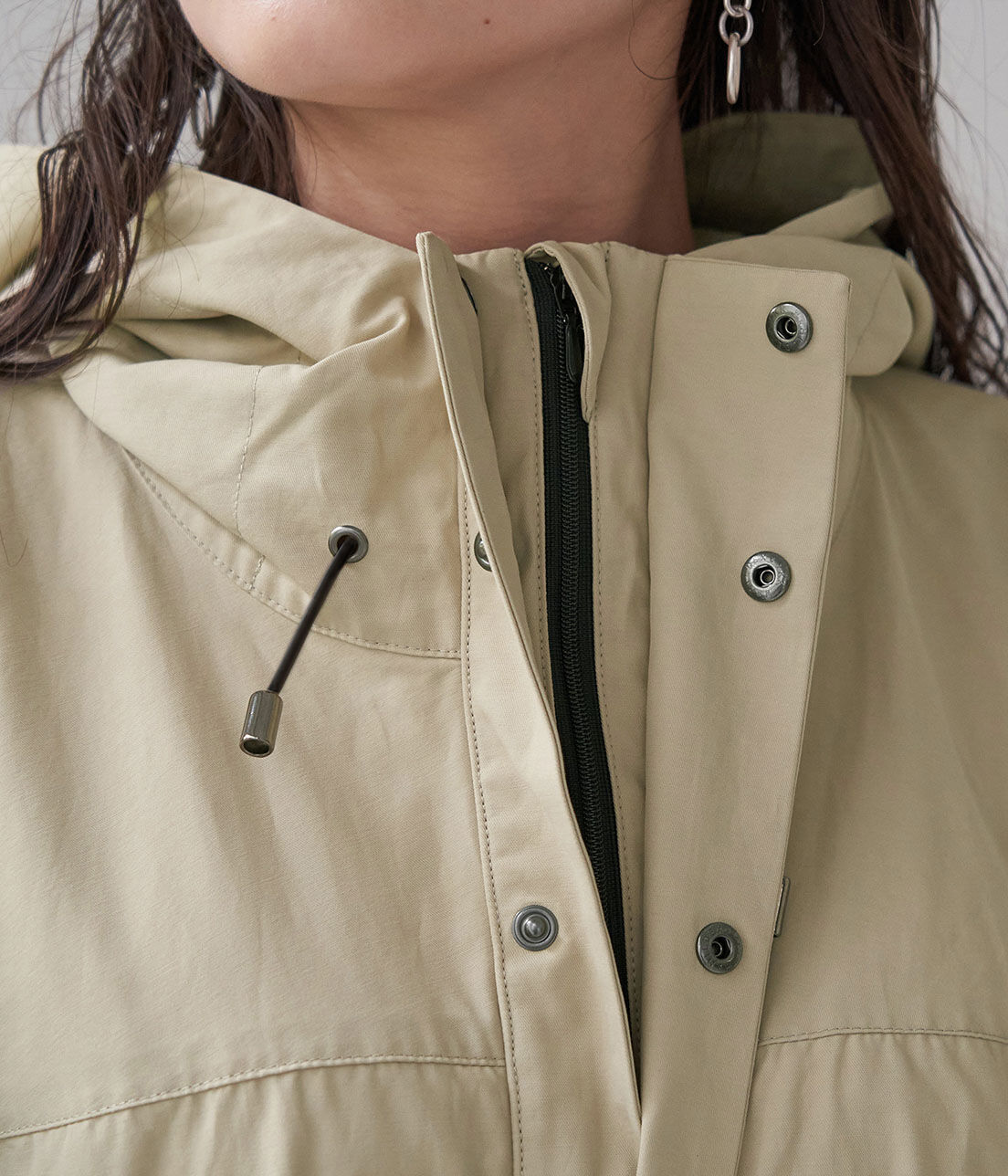 Rope&rsquo;Picnic「【撥水加工・花粉ガード】フードオーバーブルゾン」|アウトドア|