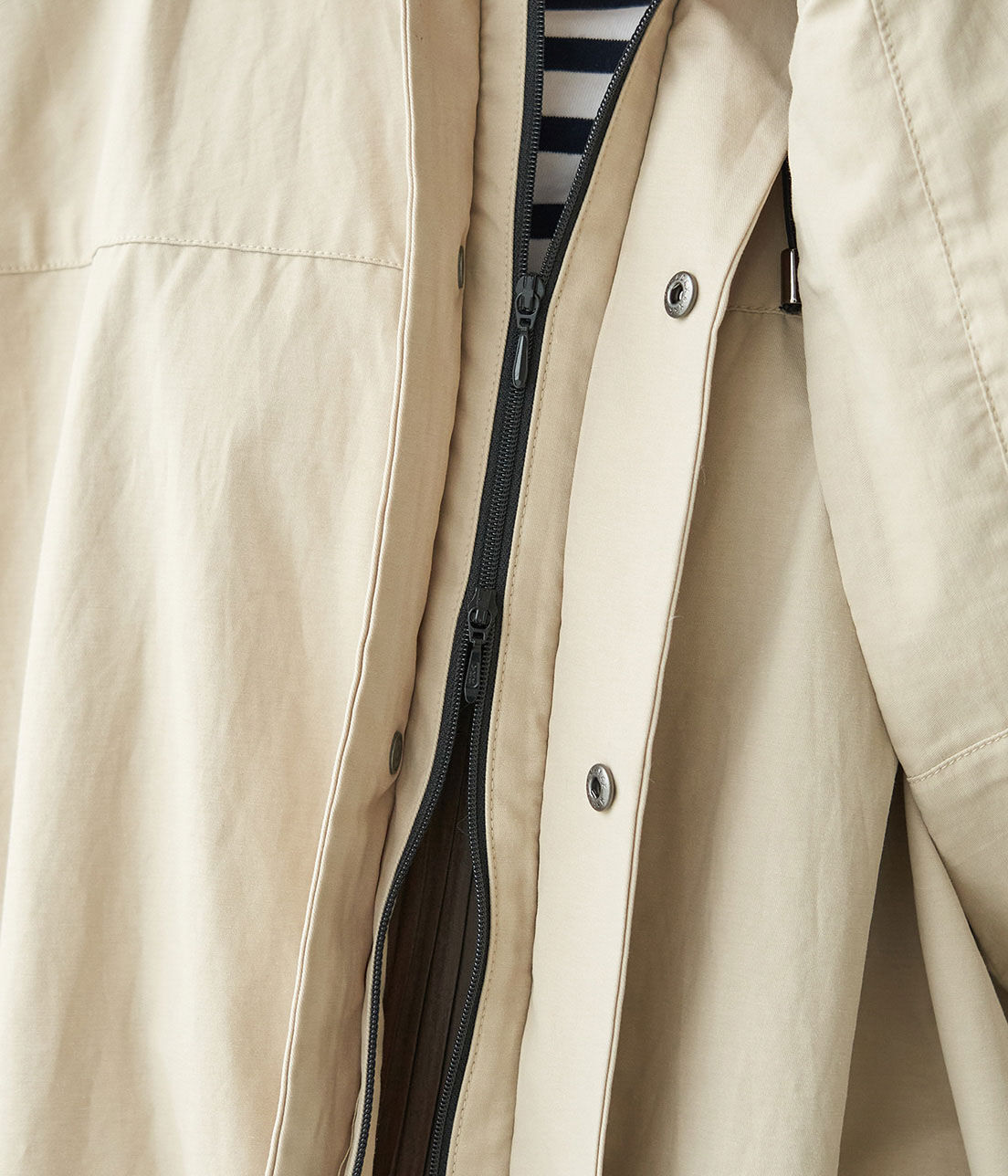 Rope&rsquo;Picnic「【撥水加工・花粉ガード】フードオーバーブルゾン」|アウトドア|