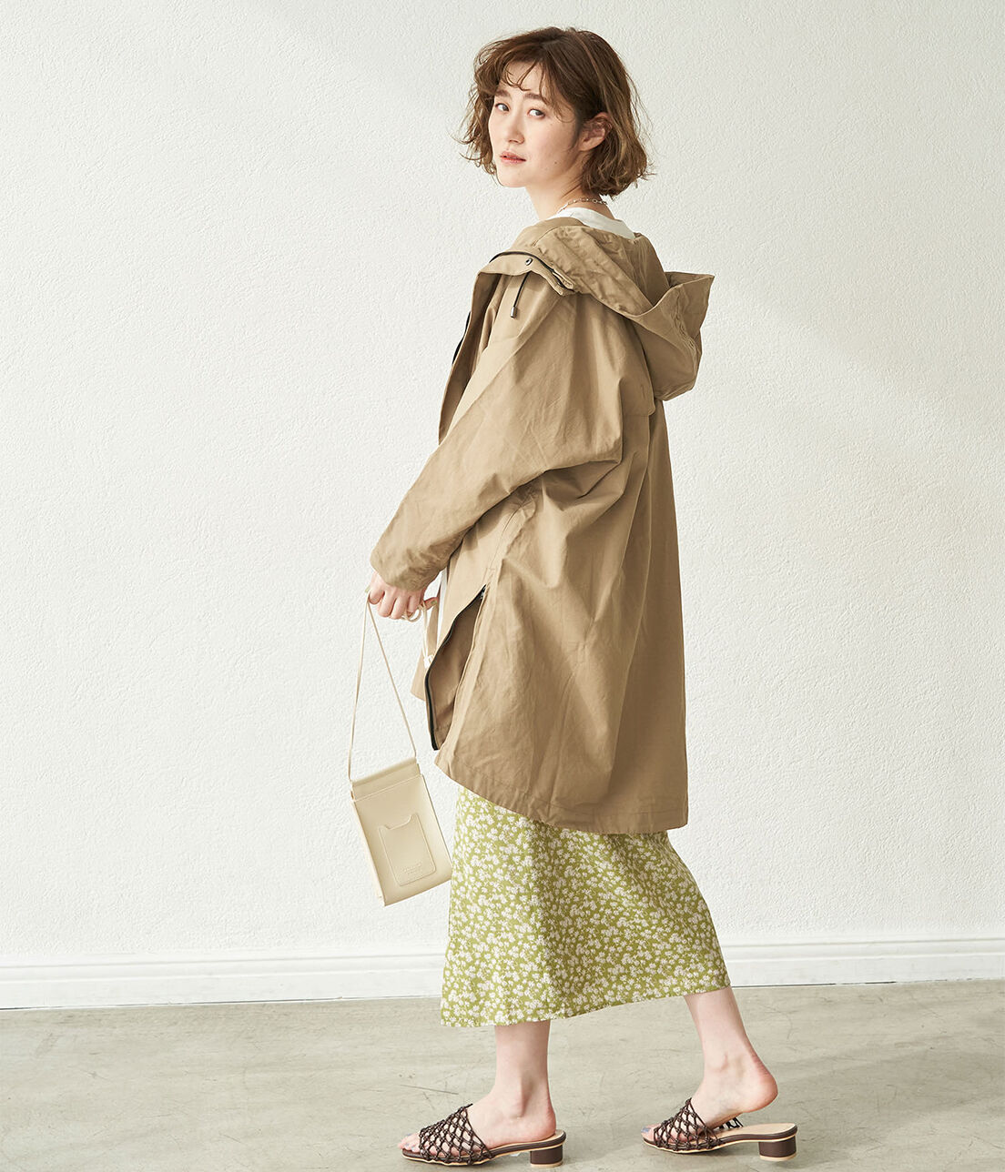 Rope&rsquo;Picnic「【撥水加工・花粉ガード】フードオーバーブルゾン」|アウトドア|