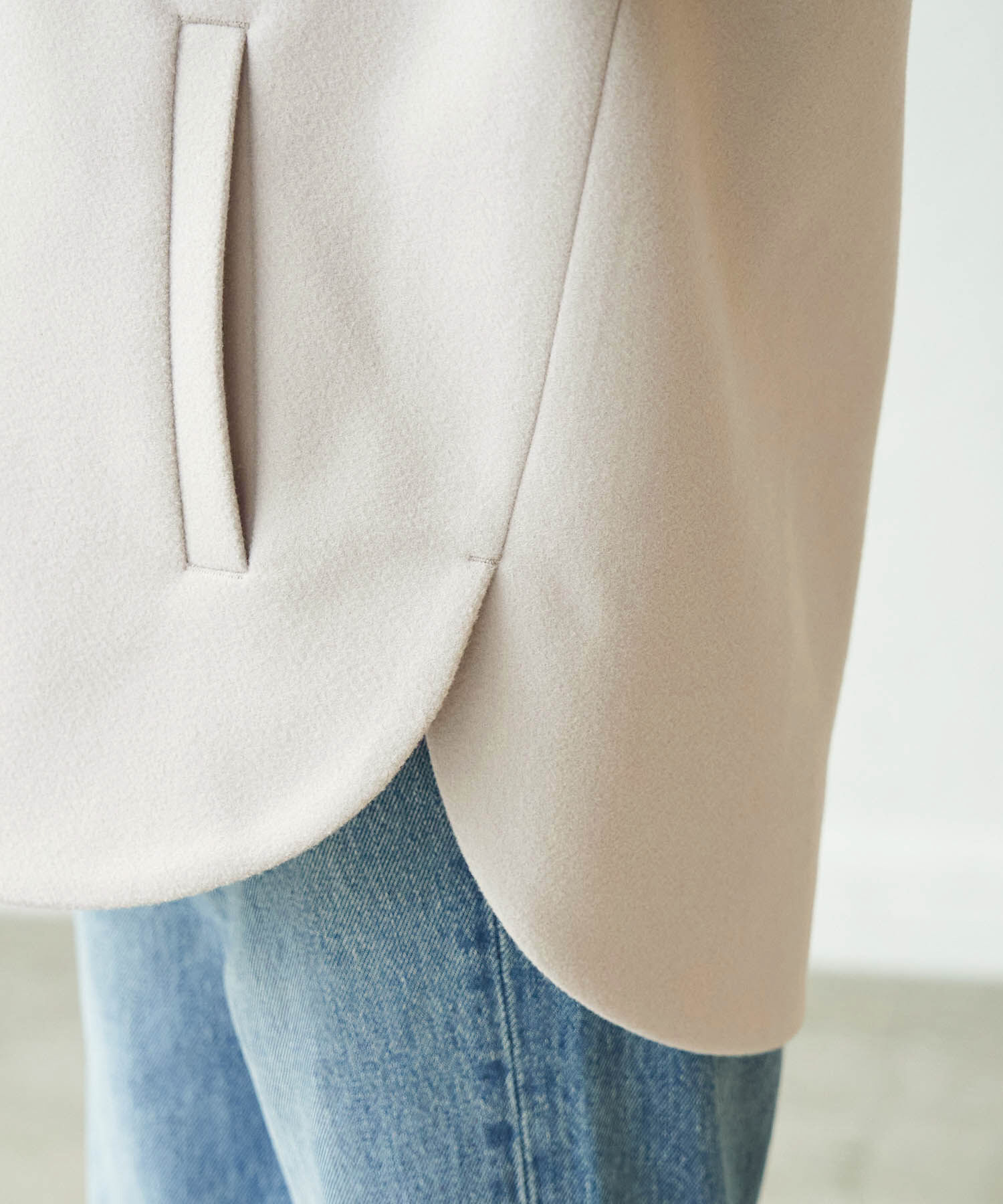 Rope&rsquo;Picnic「ジャージメルトンジップアップフーディ」|その他|