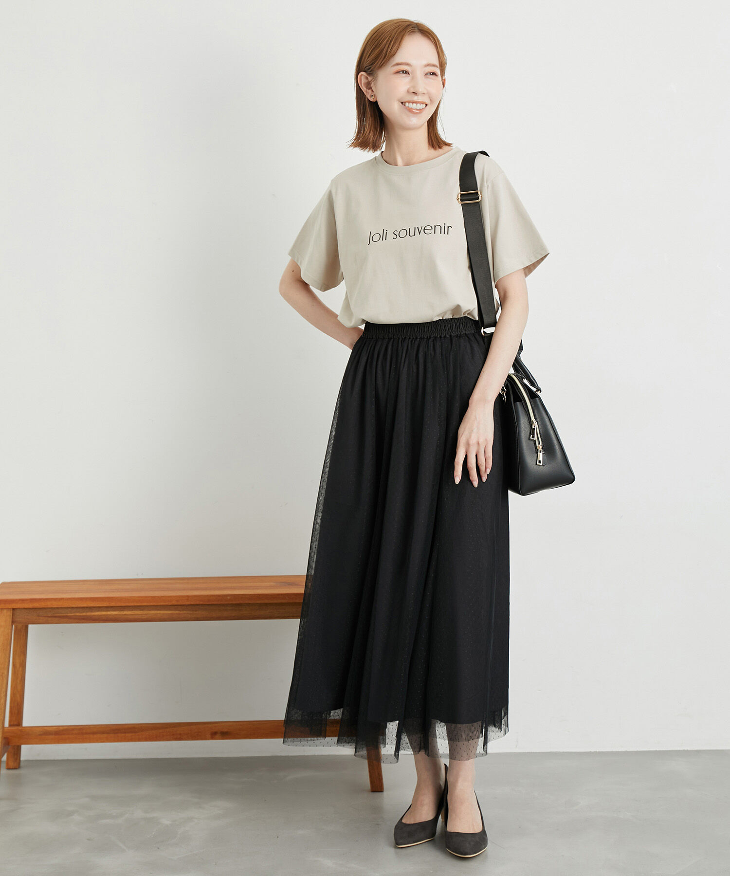Rope&rsquo;Picnic「RENU/ロゴTシャツ」|Tシャツ・カットソー|