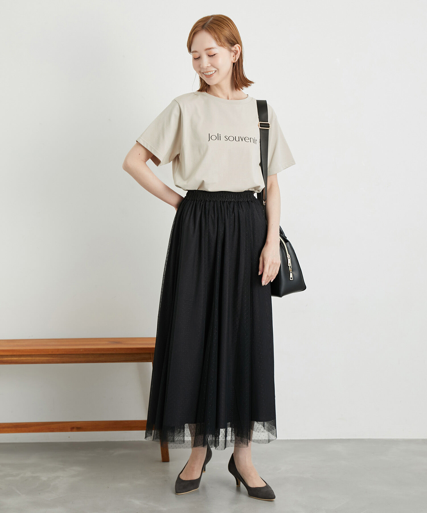 Rope&rsquo;Picnic「RENU/ロゴTシャツ」|Tシャツ・カットソー|