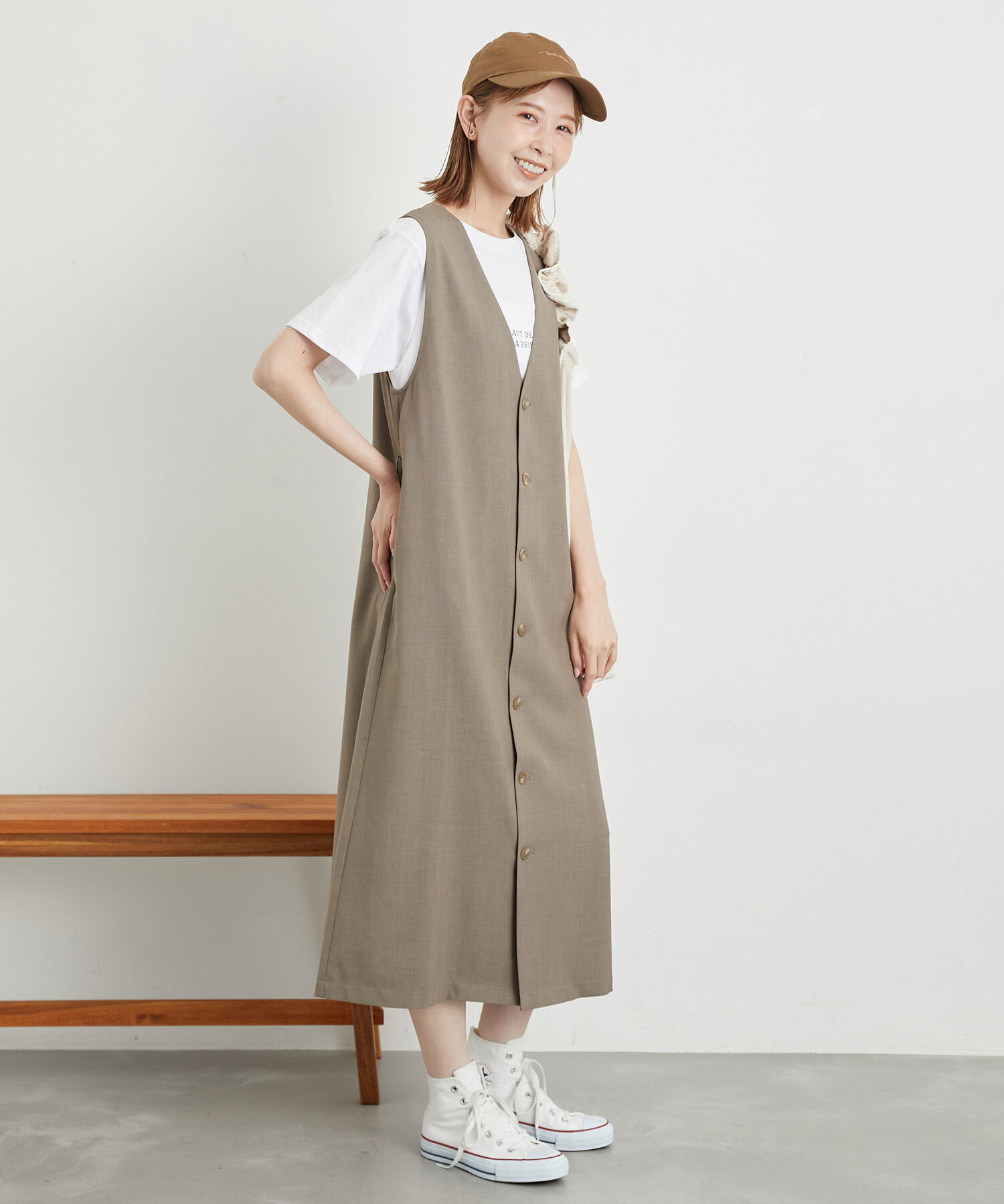 Rope&rsquo;Picnic「RENU/ロゴTシャツ」|Tシャツ・カットソー|