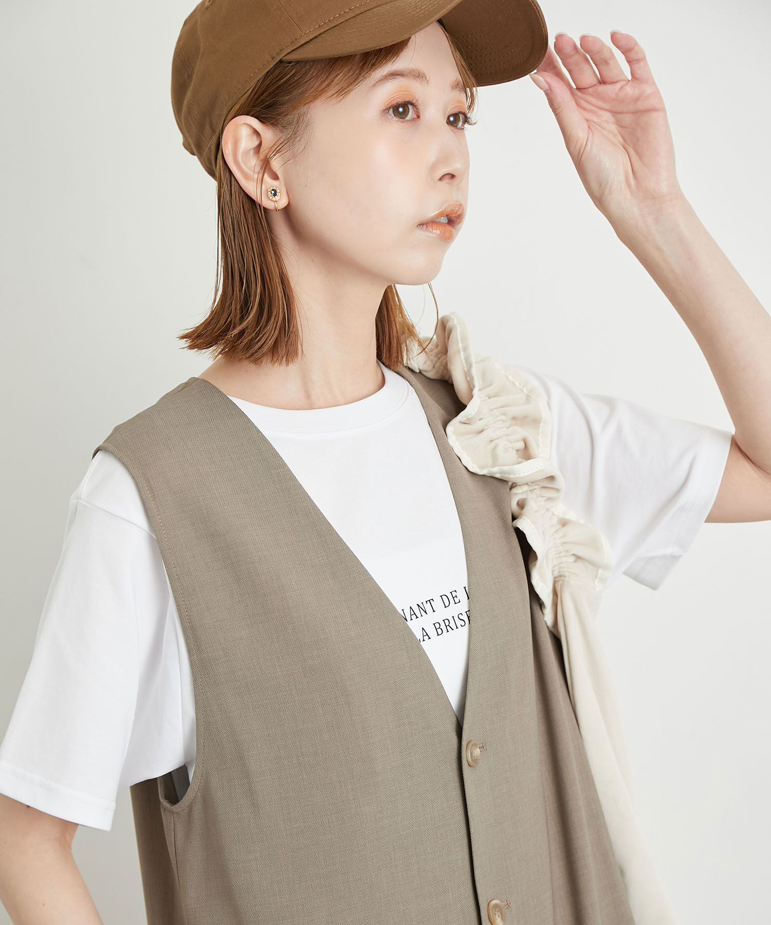 Rope&rsquo;Picnic「RENU/ロゴTシャツ」|Tシャツ・カットソー|