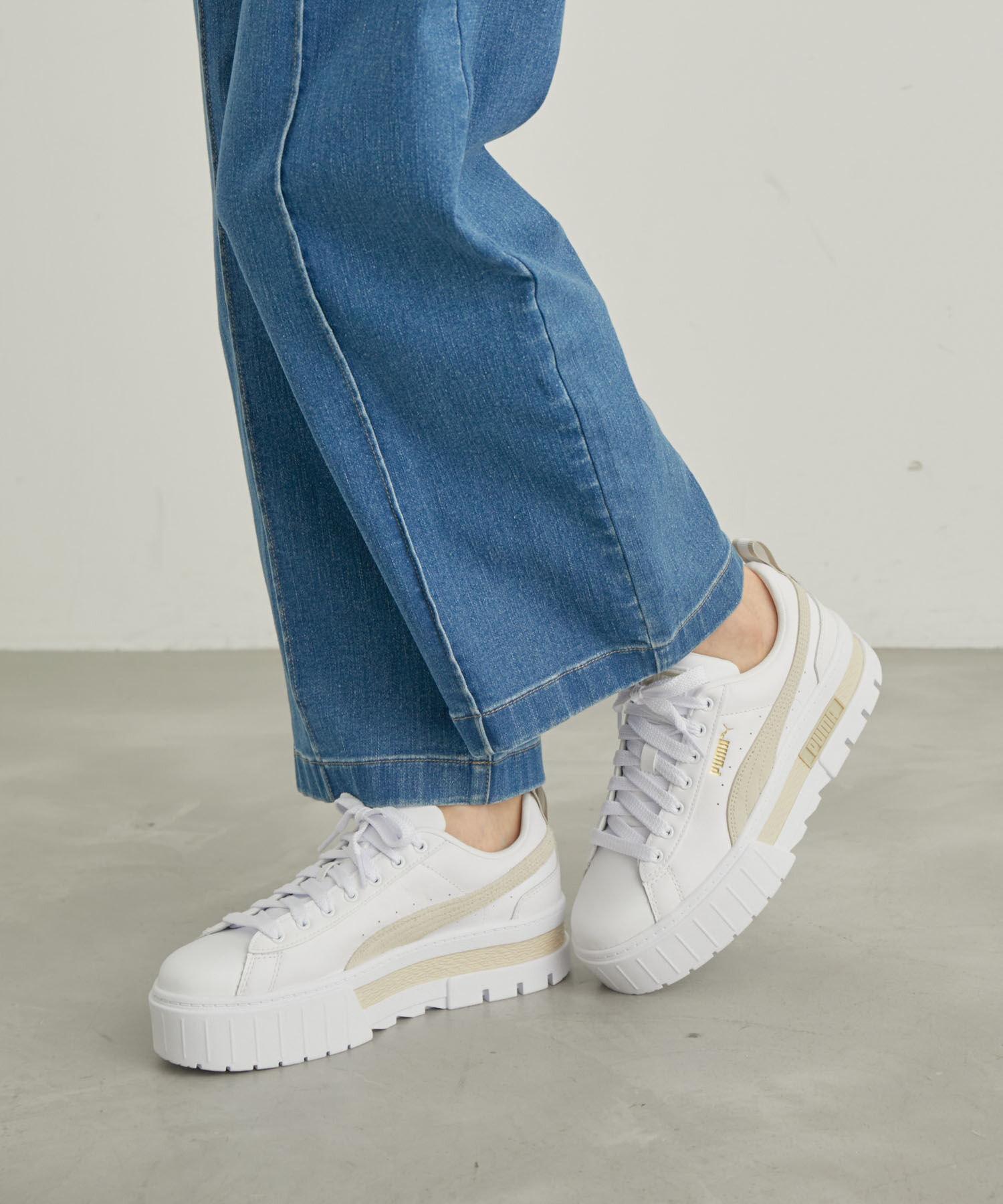 ROPE PICNIC PASSAGE「【WEB限定】【PUMA/プーマ】メイズ レザー ウィメンズ」|スニーカー|