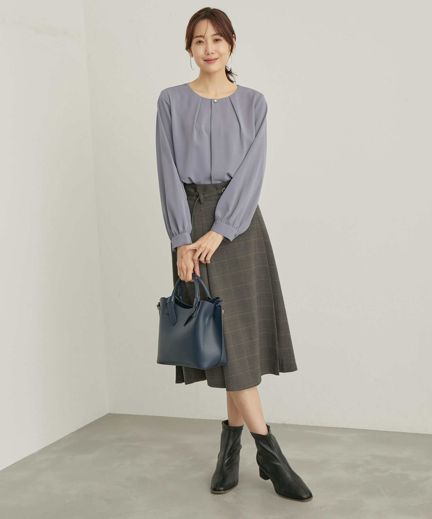 Rope&rsquo;Picnic「ENERGYシリーズ/フロントパールブラウス」|シャツ・ブラウス|