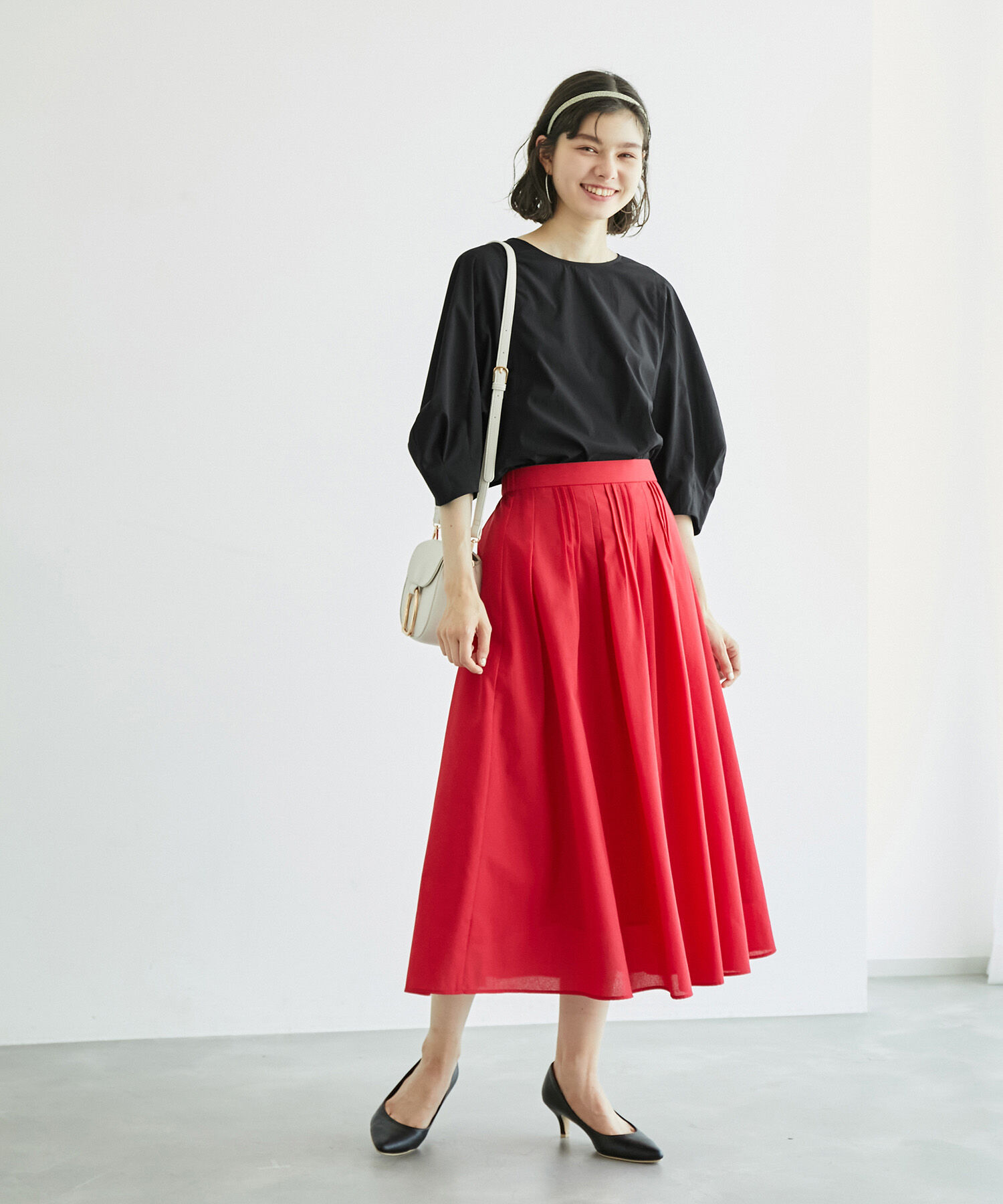 Rope&rsquo;Picnic「3D袖コンシャスブラウス」|シャツ・ブラウス|