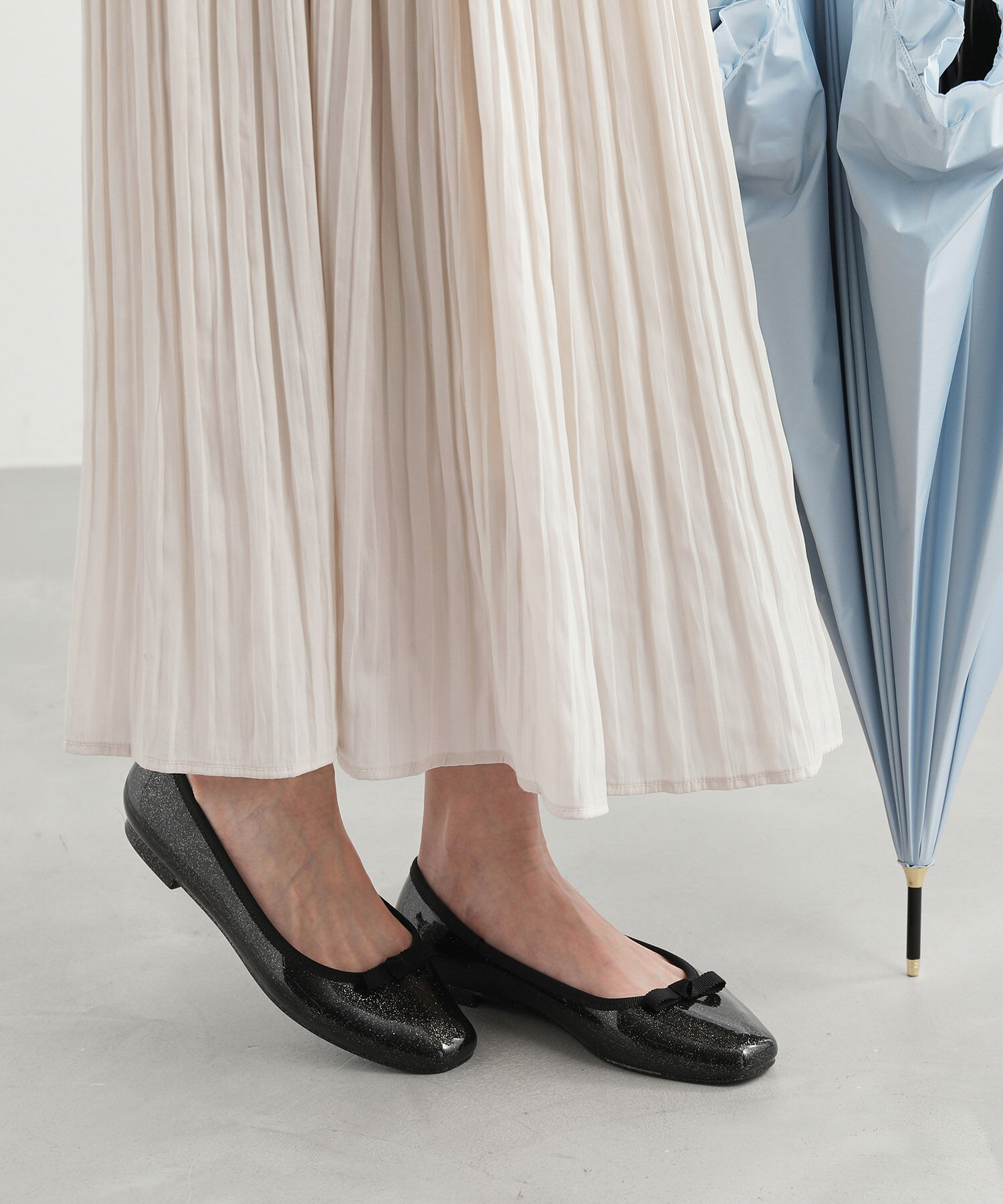 ROPE PICNIC PASSAGE「【TEMPERATE/テンパレイト別注】EMMA GLITTER」|レインシューズ|