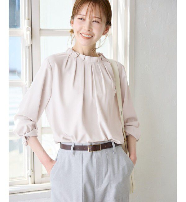 Rope&rsquo;Picnic「【2サイズ展開】多機能タックブラウス」|シャツ・ブラウス|