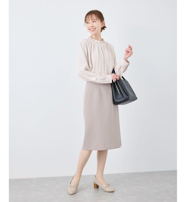 Rope&rsquo;Picnic「【2サイズ展開】多機能タックブラウス」|シャツ・ブラウス|