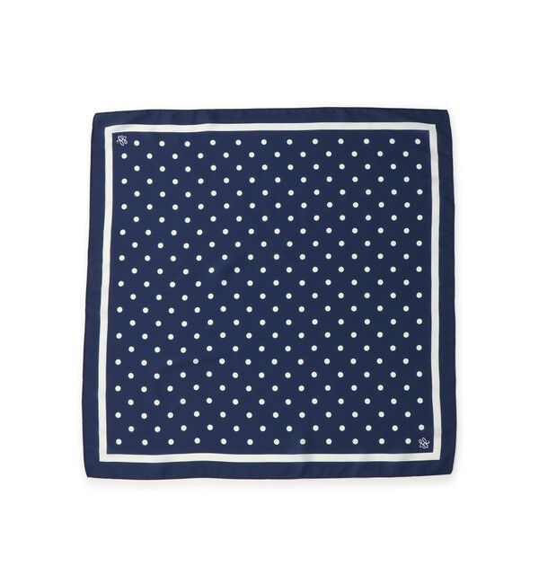 ROPE PICNIC PASSAGE「ドット柄スカーフ」|バンダナ・スカーフ|
