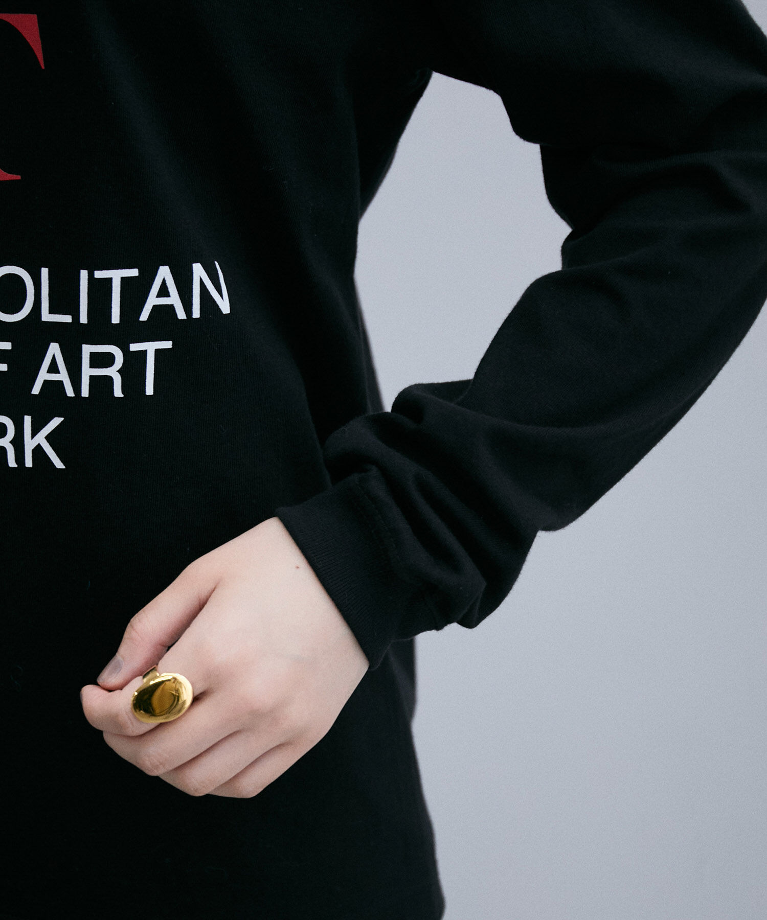 ADAM ET ROPE'「THE MET x ADAM LOGO Tee」|Tシャツ・カットソー|