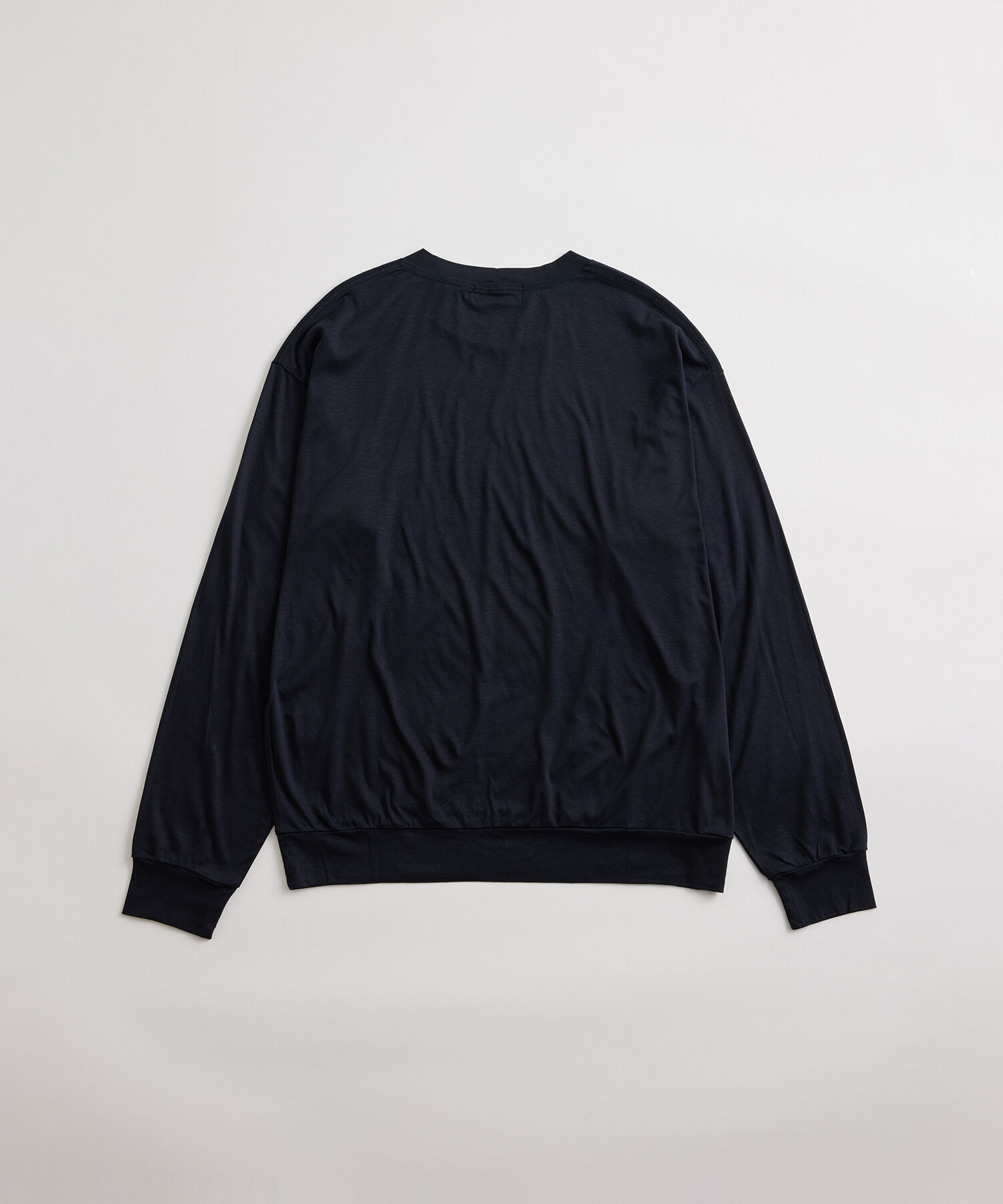 ADAM ET ROPE'「【LENZING(TM)ECOVERO(TM)】オーガニックコットン スムース クルーネック プルオーバー」|Tシャツ・カットソー|