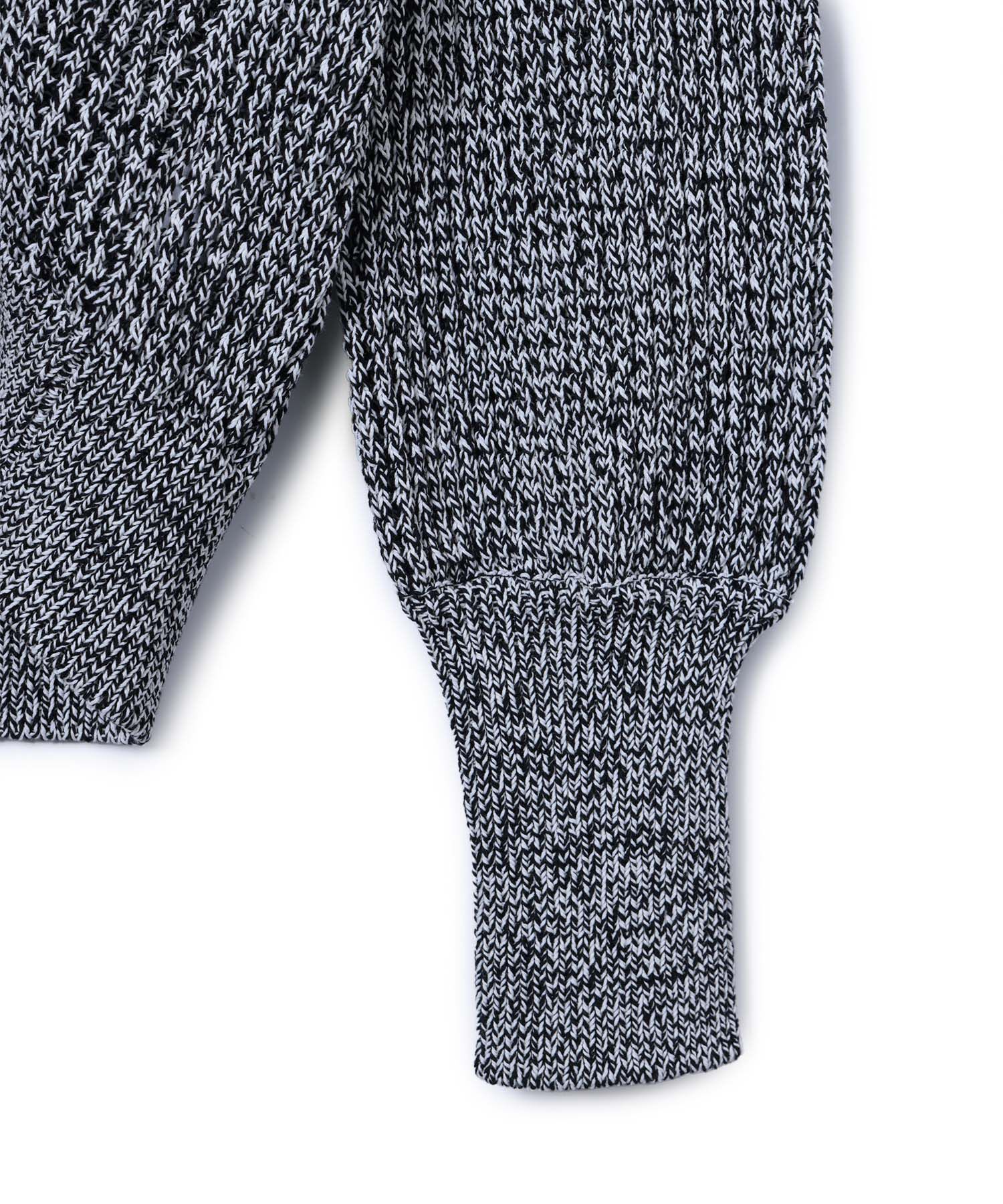 ADAM ET ROPE'「【WEB限定】コットンメッシュニットプルオーバー」|ニット・セーター|