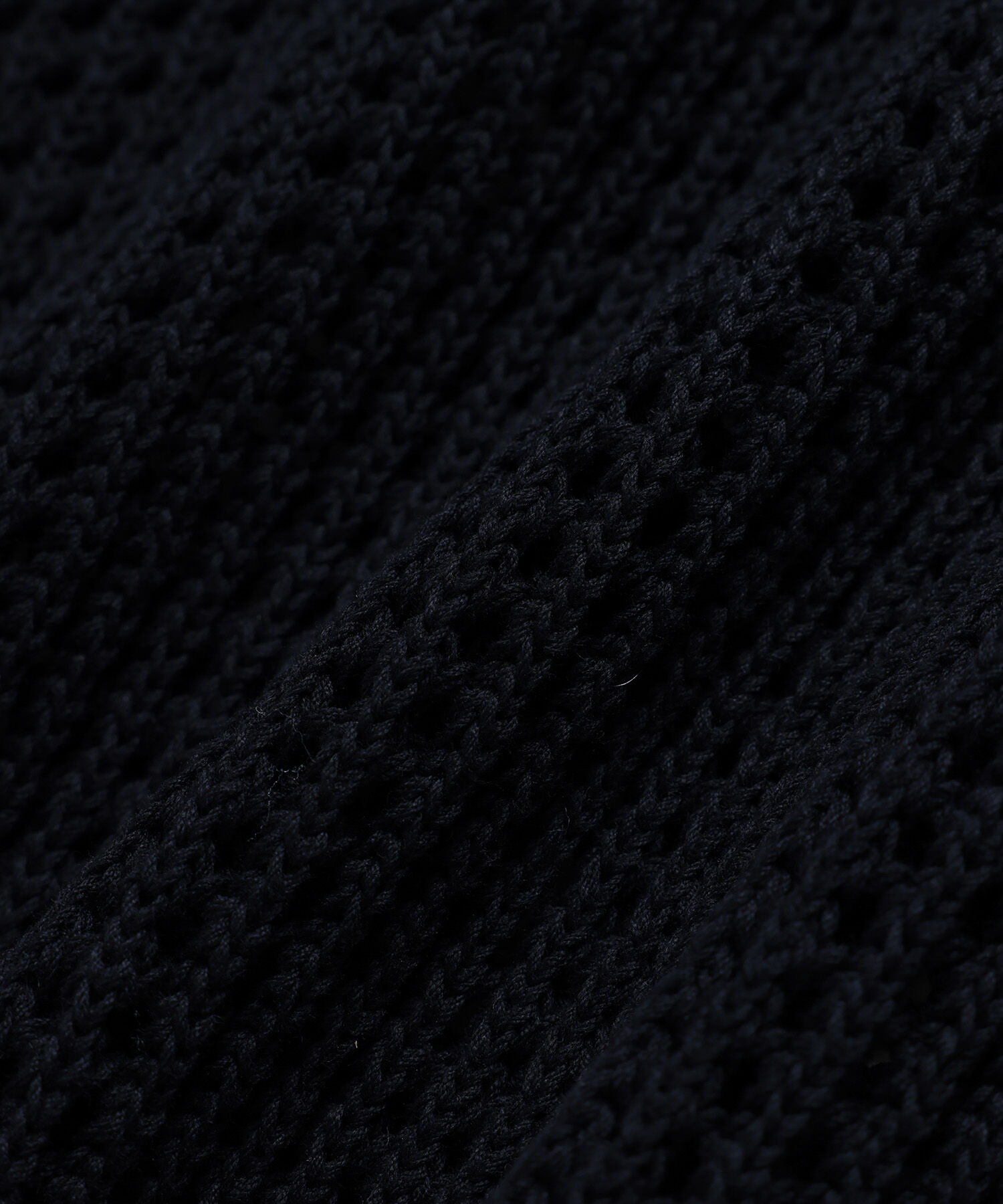 ADAM ET ROPE'「【WEB限定】コットンメッシュニットプルオーバー」|ニット・セーター|