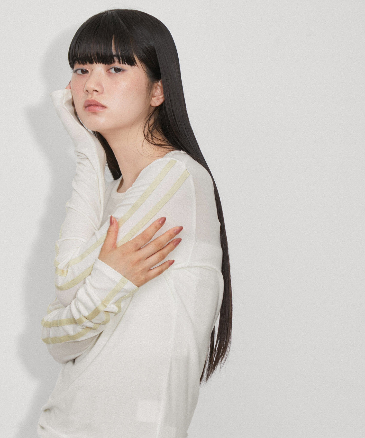 ADAM ET ROPE'「【サステナブル・洗える】erimaベアフライスロンT」|Tシャツ・カットソー|