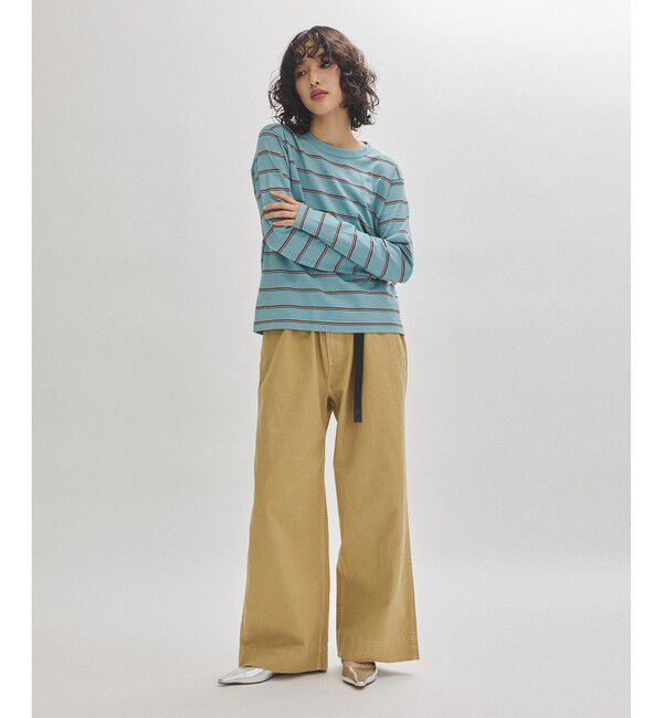 ADAM ET ROPE'「【RYE TENDER（ライ テンダー）】MERCER L/S TEE - STRIPE」|Tシャツ・カットソー|