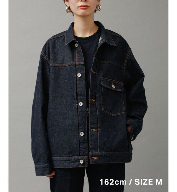 ADAM ET ROPE'「ブリーチ デニムジャケット / ADAM ET ROPE' JEANS -PERS-」|デニムジャケット|