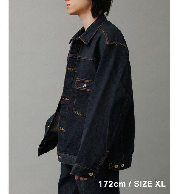 ADAM ET ROPE'「ブリーチ デニムジャケット / ADAM ET ROPE' JEANS -PERS-」|デニムジャケット|