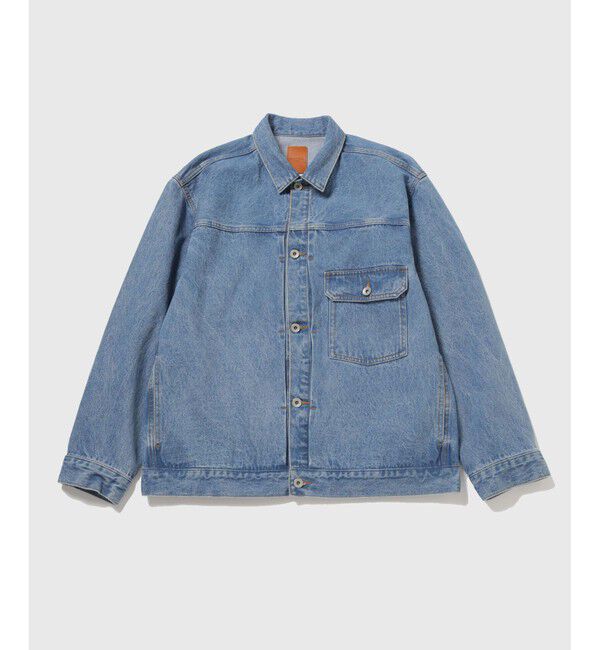 ADAM ET ROPE'「ブリーチ デニムジャケット / ADAM ET ROPE' JEANS -PERS-」|デニムジャケット|