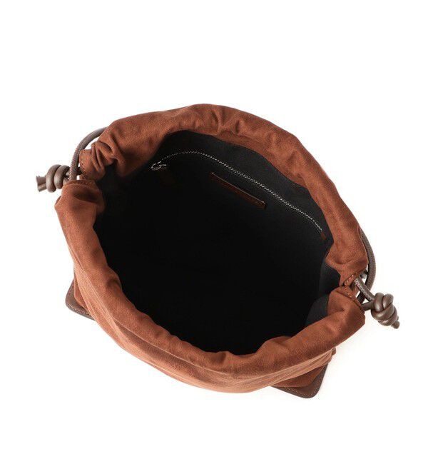 ADAM ET ROPE'「【サステナブル】アーティフシャルレザー巾着バッグ」|ショルダー・メッセンジャー|