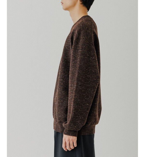 ADAM ET ROPE'「リネン ミックス リバーシブルニット」|ニット・セーター|