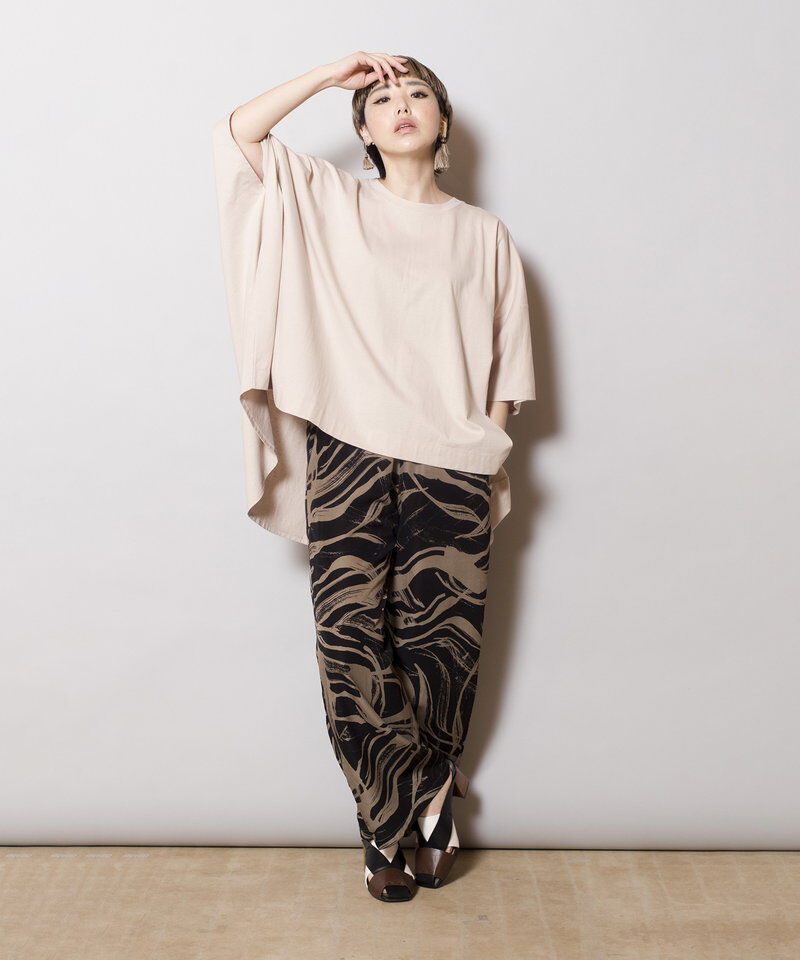  「2WAYポンチョプルオーバー」|Tシャツ・カットソー|