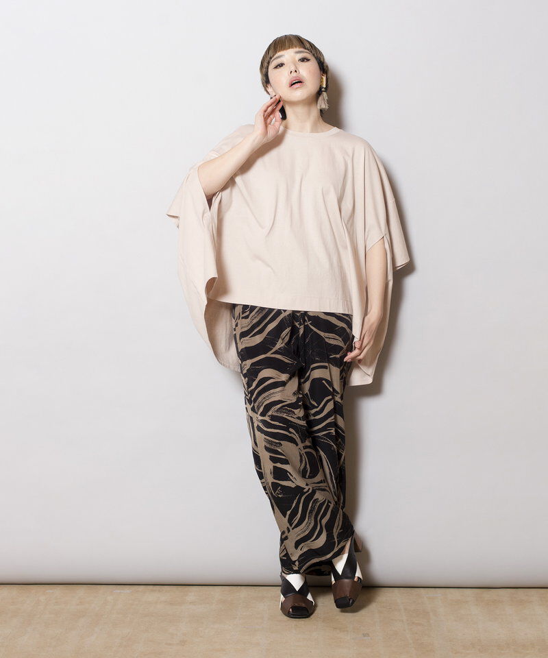  「2WAYポンチョプルオーバー」|Tシャツ・カットソー|