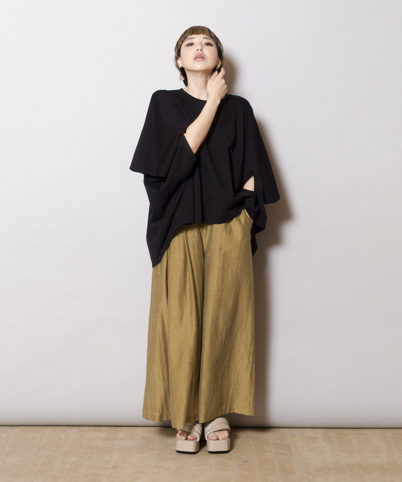  「2WAYポンチョプルオーバー」|Tシャツ・カットソー|