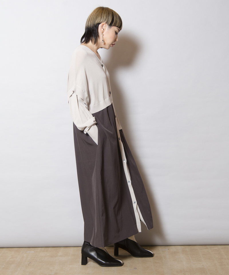  「2WAYニットワンピース」|ワンピース|