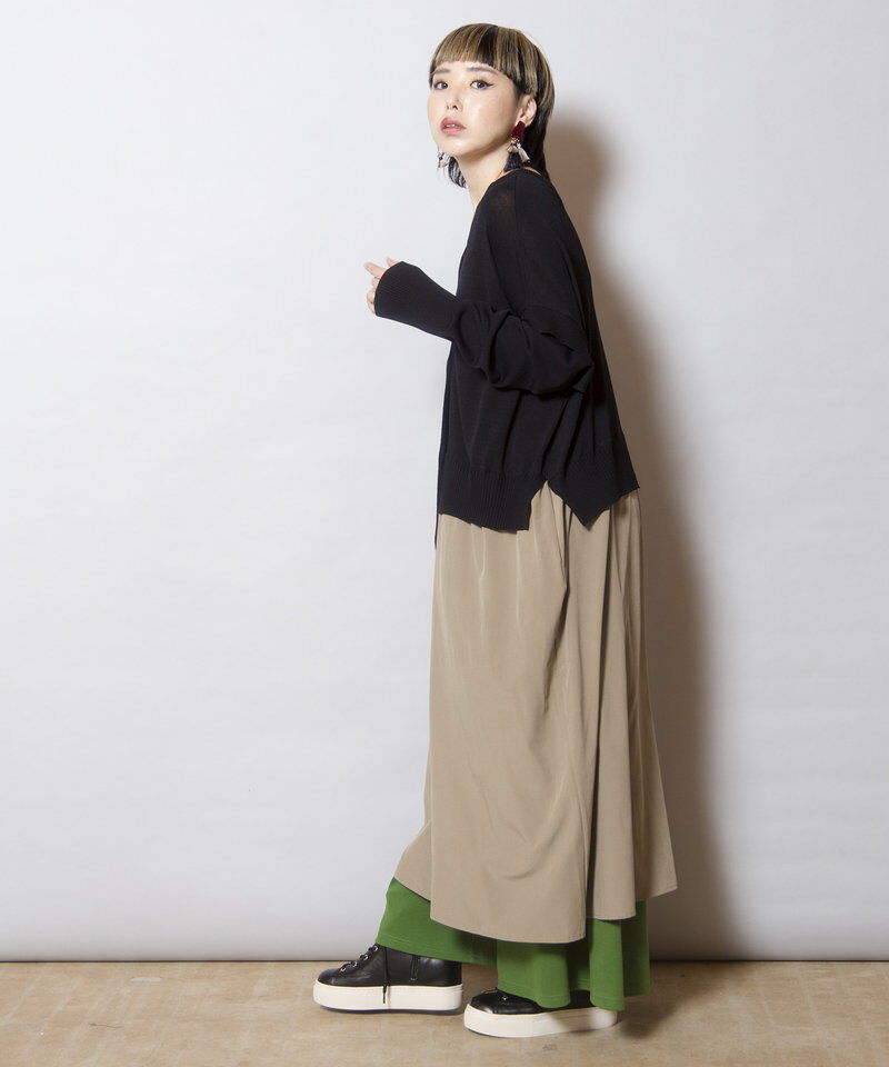  「2WAYニットワンピース」|ワンピース|