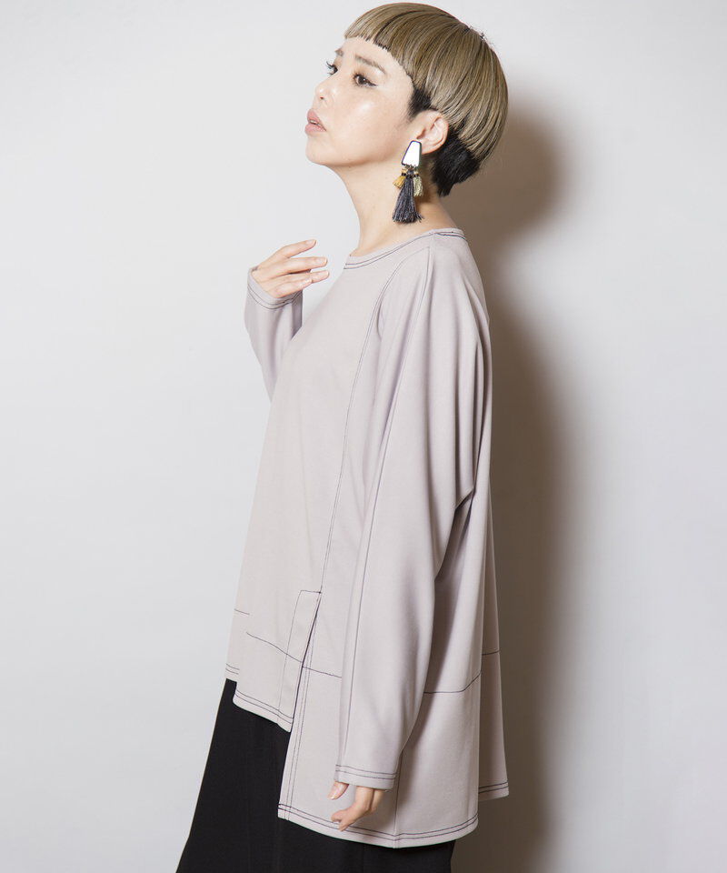  「ステッチドルマンプルオーバー」|Tシャツ・カットソー|