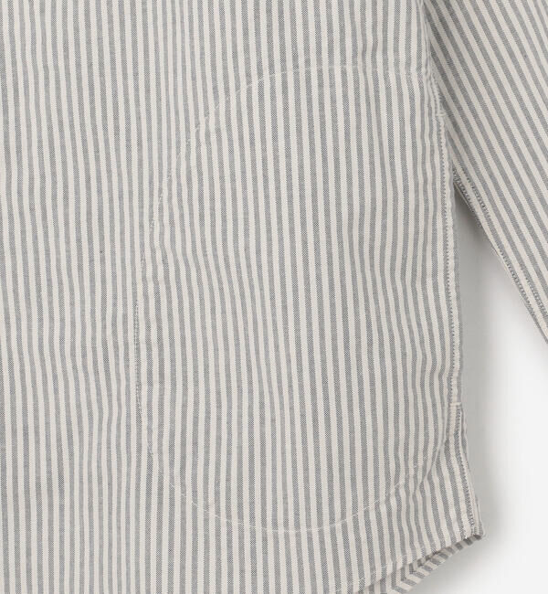 DANTON「DANTON | オックスフォード バンドカラーシャツ STRIPE MEN」|シャツ・ブラウス|