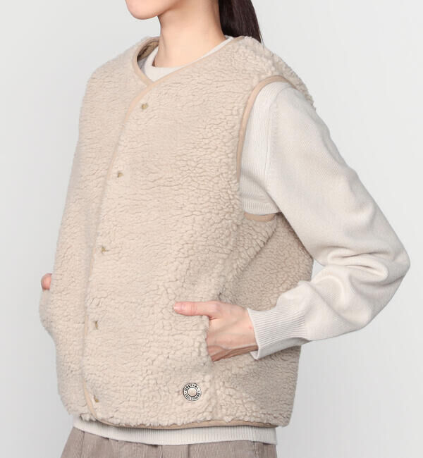 ORCIVALボアベスト専用です ORCIVAL | ボアフリース ノーカラーベスト WOMEN（ORCIVAL）｜ルミネの