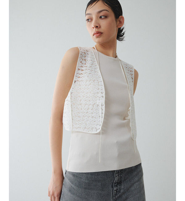 GEMINI「【GEMINI】アメスリRIBタンクトップ」|ニット・セーター|