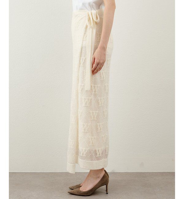  「ジャガードラップスカート」|スカート|