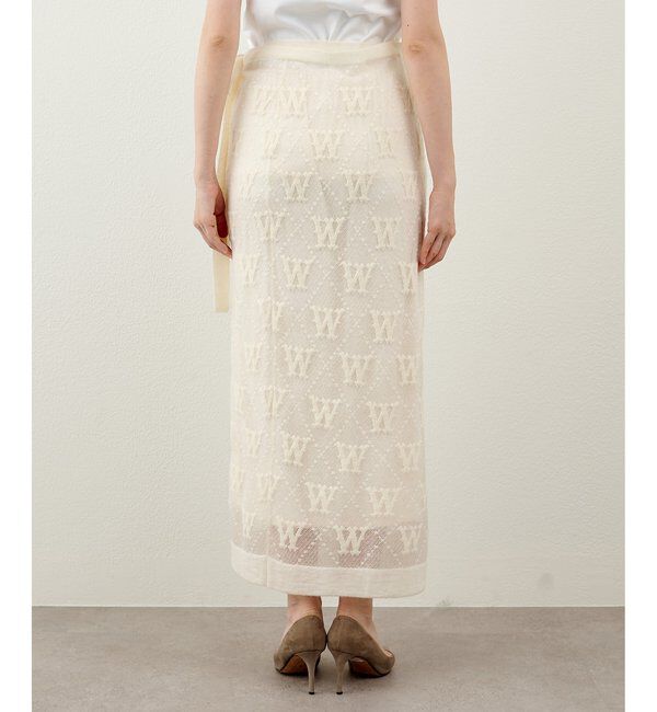  「ジャガードラップスカート」|スカート|