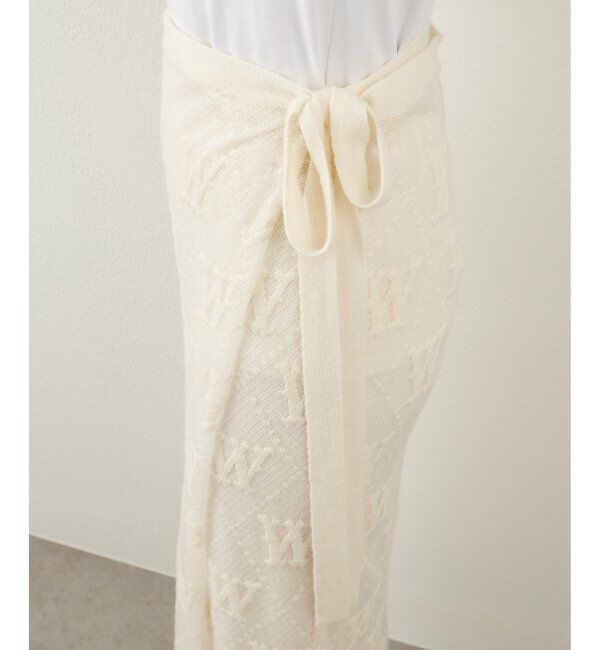  「ジャガードラップスカート」|スカート|