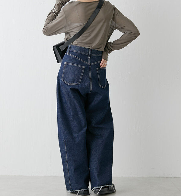  「【累計販売2.４万本】ブルージュデニム」|デニム|