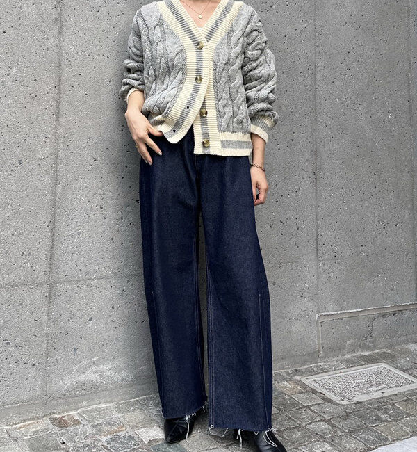  「【累計販売2.４万本】ブルージュデニム」|デニム|