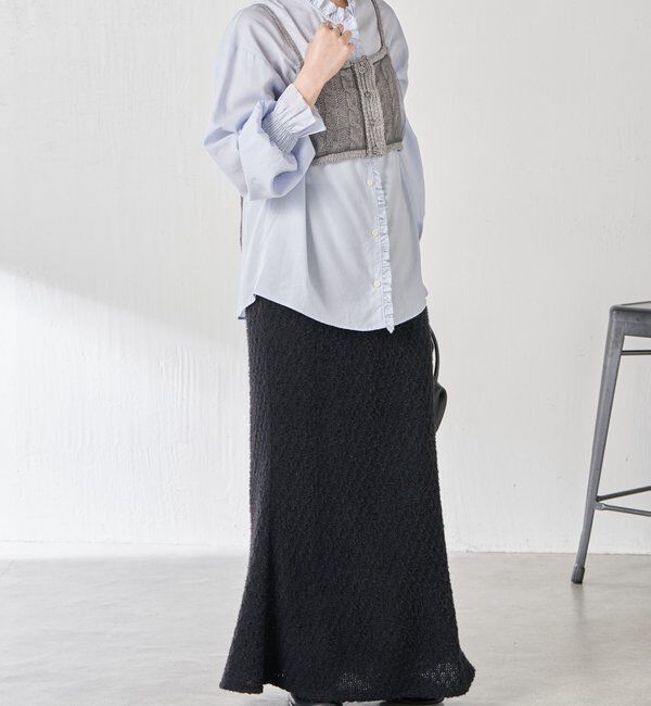  「【レイヤードアイテム】チュールドッキングキャミソール」|ニット・セーター|