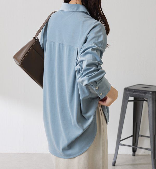  「メタルボタンコーデュロイシャツ」|シャツ・ブラウス|