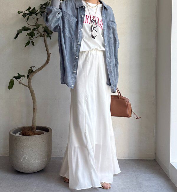  「キュプラフレアスカート」|スカート|