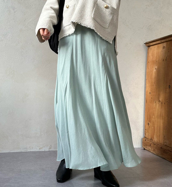  「キュプラフレアスカート」|スカート|